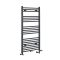 Milano Neva Dual Fuel - Anthracite Heated Towel Rail - 1188mm x 500mm