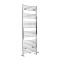 Milano Neva Dual Fuel - Chrome Heated Towel Rail - 1600mm x 500mm