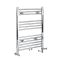 Milano Neva Dual Fuel - Chrome Heated Towel Rail - 803mm x 500mm