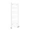 Milano Neva Dual Fuel - White Heated Towel Rail - 1600mm x 600mm