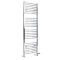 Milano Kent Dual Fuel - Chrome Curved Heated Towel Rail - 1800mm x 500mm