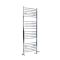 Milano Kent Dual Fuel - Chrome Curved Heated Towel Rail - 1600mm x 600mm