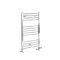 Milano Kent Dual Fuel - Chrome Straight Heated Towel Rail - 1000mm x 500mm