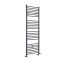 Milano Artle Dual Fuel - Anthracite Straight Heated Towel Rail - 1800mm x 500mm