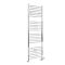 Milano Kent Dual Fuel - Chrome Straight Heated Towel Rail - 1800mm x 600mm