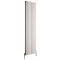 Milano Aruba Ayre - Aluminium White Vertical Designer Radiator - 1800mm x 470mm (Double Panel)