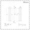 Milano Aruba - Anthracite Vertical Designer Radiator - 1600mm x 354mm (Single Panel)