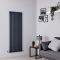 Milano Aruba - Anthracite Vertical Designer Radiator - 1600mm x 590mm (Single Panel)