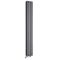 Milano Aruba Slim - Anthracite Space-Saving Vertical Designer Radiator - 1600mm x 236mm (Double Panel)