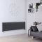 Milano Capri - Anthracite Flat Panel Horizontal Designer Radiator - 472mm x 1600mm (Single Panel)