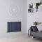 Milano Aruba - Anthracite Horizontal Designer Radiator - 635mm x 1000mm (Single Panel)