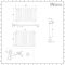 Milano Aruba - Anthracite Horizontal Designer Radiator - 635mm x 1000mm (Single Panel)