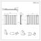 Milano Alpha - Anthracite Flat Panel Horizontal Designer Radiator - 635mm x 840mm (Double Panel)
