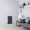 Milano Alpha - Anthracite Flat Panel Horizontal Designer Radiator - 635mm x 420mm (Single Panel)