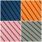 Milano Alpha - Horizontal Double Flat Panel Designer Radiator - Choice of Bright Colours and Sizes