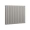 Milano Alpha - Flat Panel Horizontal Designer Radiator - 635mm Tall - Choice of Metallic Colours and Widths