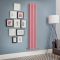 Milano Alpha - Camellia Pink Vertical Flat Panel Designer Radiator - 1780mm Tall (Double Panel) - Choice Of Width