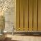 Milano Alpha - Flat Panel Vertical Designer Radiator - Choice of Metallic Colours and Sizes