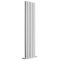 Milano Alpha - White Vertical Flat Panel Designer Radiator - Choice of Size