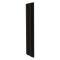 Milano Notus V - Black Aluminium Vertical 1200W Electric Plug-In Designer Radiator - 1800mm x 400mm