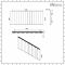 Milano Notus V - Black Aluminium Horizontal 2100W Electric Plug-In Designer Radiator - 600mm x 1400mm
