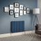 Milano Aruba - Deep Sea Blue Horizontal Designer Radiator (Double Panel) - Choice of Sizes