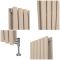 Milano Aruba - Rose Petal Pink Horizontal Designer Radiator - Choice of Sizes