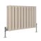 Milano Aruba - Rose Petal Pink Horizontal Designer Radiator - Choice of Sizes
