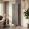Milano Aruba - Vertical Designer Radiator - Choice of Metallic Colours and Sizes