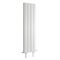 Milano Aruba - White Vertical Designer Radiator with Feet - Choice of Size