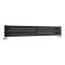 Milano Aruba - Black Horizontal Designer Radiator - 236mm x 1600mm (Double Panel)