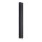 Milano x ECOSO Aruba - Electric Black Vertical Designer Radiator - 1600mm x 236mm (Double Panel) - with Wi-FI Thermostatic Heating Element