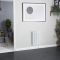 ECOSO Tuc - White Ceramic Core 700W Plug-In Smart Electric Heater - 570mm x 354mm