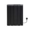 ECOSO Tuc - Graphite Ceramic Core 1000W Plug-In Smart Electric Heater - 570mm x 444mm