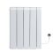 ECOSO Tuc - White Ceramic Core 1000W Plug-In Smart Electric Heater - 570mm x 444mm
