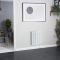 ECOSO Tuc - White Ceramic Core 1000W Plug-In Smart Electric Heater - 570mm x 444mm
