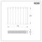 ECOSO Tuc - Graphite Ceramic Core 2000W Smart Electric Heater - 570mm x 714mm