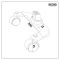 ECOSO Tuc - Graphite Feet for Ceramic Core Electric Heaters