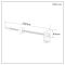 Milano - Cast Iron Radiator Antique Copper Finish Straight Wall Stay
