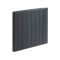Milano Torr - Anthracite Dry Heat 1200W Smart Electric Heater - 533mm x 733mm