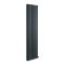 Milano Aruba Ardus - Anthracite Dry Heat 2300W Vertical Electric Designer Radiator - 1784mm x 472mm (Double Panel) - Choice of Wi-Fi Thermostat