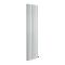 Milano Aruba Ardus - White Dry Heat 2300W Vertical Electric Designer Radiator - 1784mm x 472mm (Double Panel) - Choice of Wi-Fi Thermostat