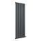 Milano Aruba Ardus - Anthracite Dry Heat 1500W Vertical Electric Designer Radiator - 1784mm x 590mm - Choice of Wi-Fi Thermostat