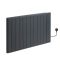 Milano Torr - Black Dry Heat 2000W Plug-In Smart Electric Heater - 533mm x 1013mm