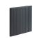 Milano Torr - Anthracite Dry Heat 900W Smart Electric Heater - 533mm x 595mm
