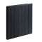 Milano Torr - Black Dry Heat 900W Smart Electric Heater - 533mm x 595mm