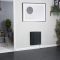 Milano Torr - Black Dry Heat 900W Smart Electric Heater - 533mm x 595mm