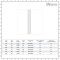 Milano Aruba Ardus - 1784mm White Dry Heat Vertical Electric Designer Radiator - Choice of Size and Wi-Fi Thermostat