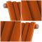 Milano Aruba Electric - Sunset Orange Horizontal Designer Radiator - 635mm Tall - Choice of Size, Thermostat and Cable Cover