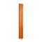 Milano Aruba Electric - Sunset Orange Vertical Designer Radiator - Choice of Size, Thermostat and Cable Cover